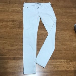 Hollister White Skinny Jeans